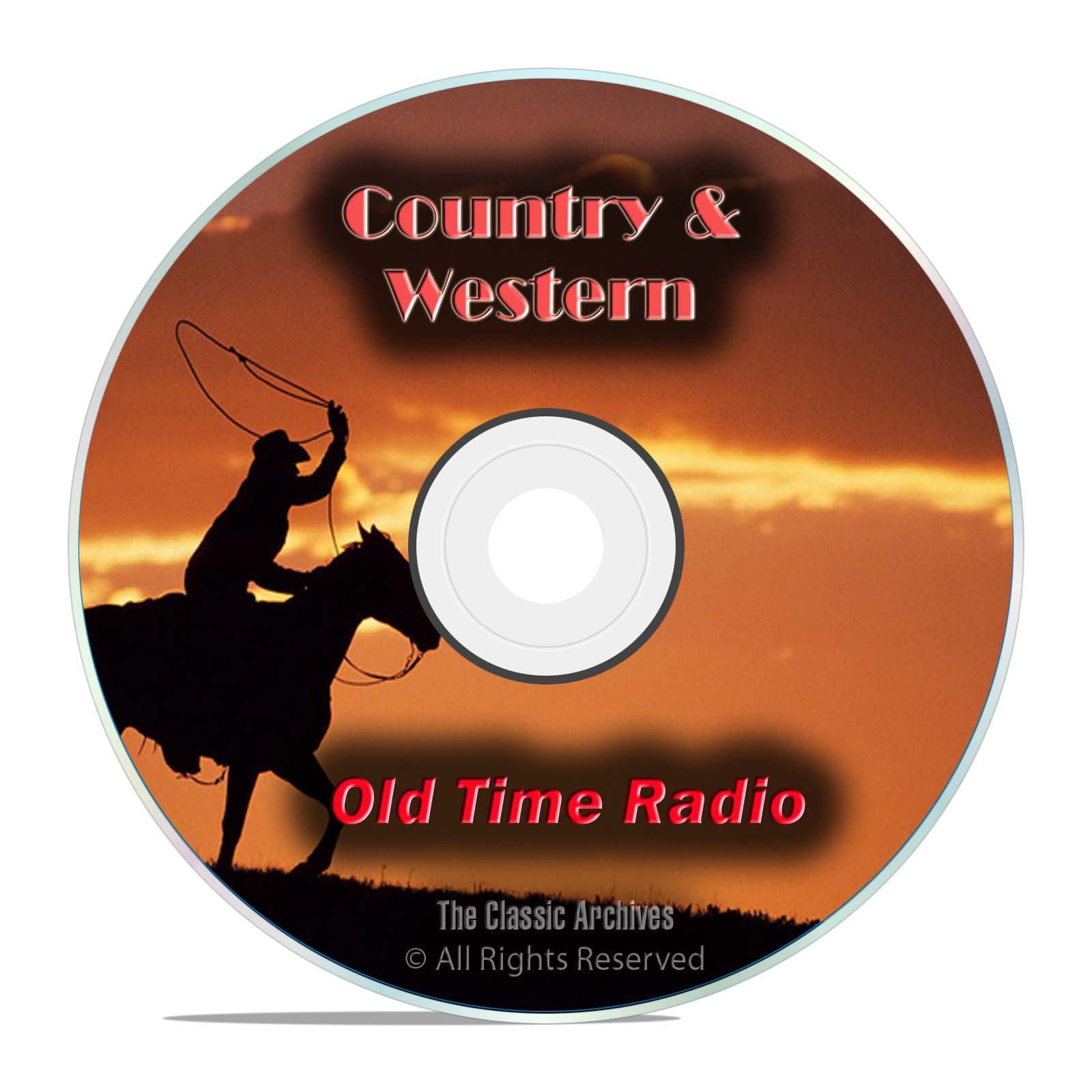 Country Music, Westerns, 1134 Old Time Radio Shows, Jubilee, OTR, DVD