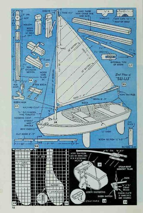 LARGEST SAILBOAT, YACHT, FISHING BOAT PLAN COLLECTION, CABIN CRUISER