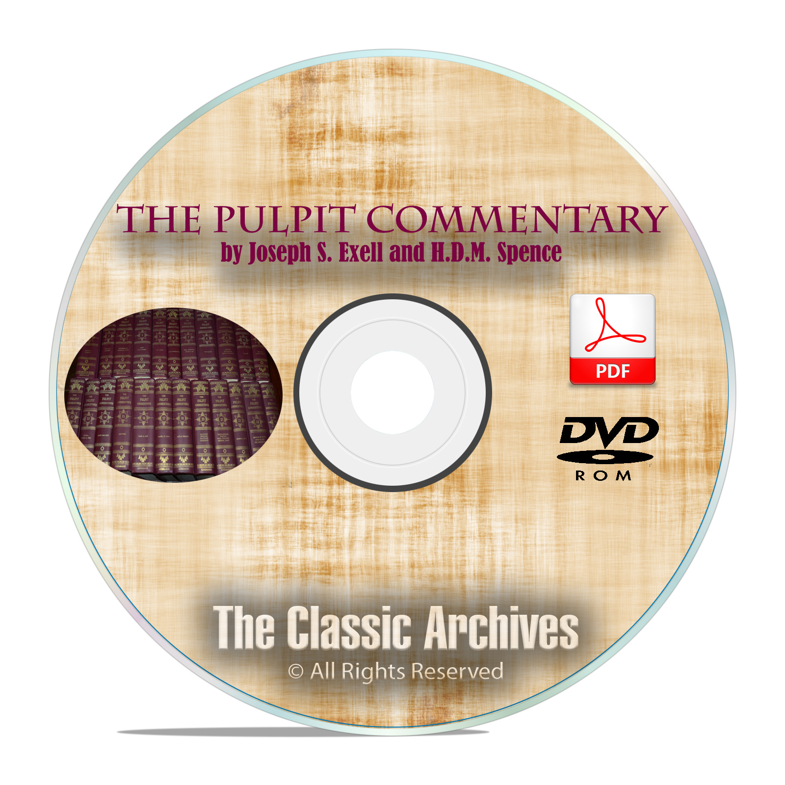 The Pulpit Commentary, Complete Full 23 Volume Set Digitized on DVD-ROM
