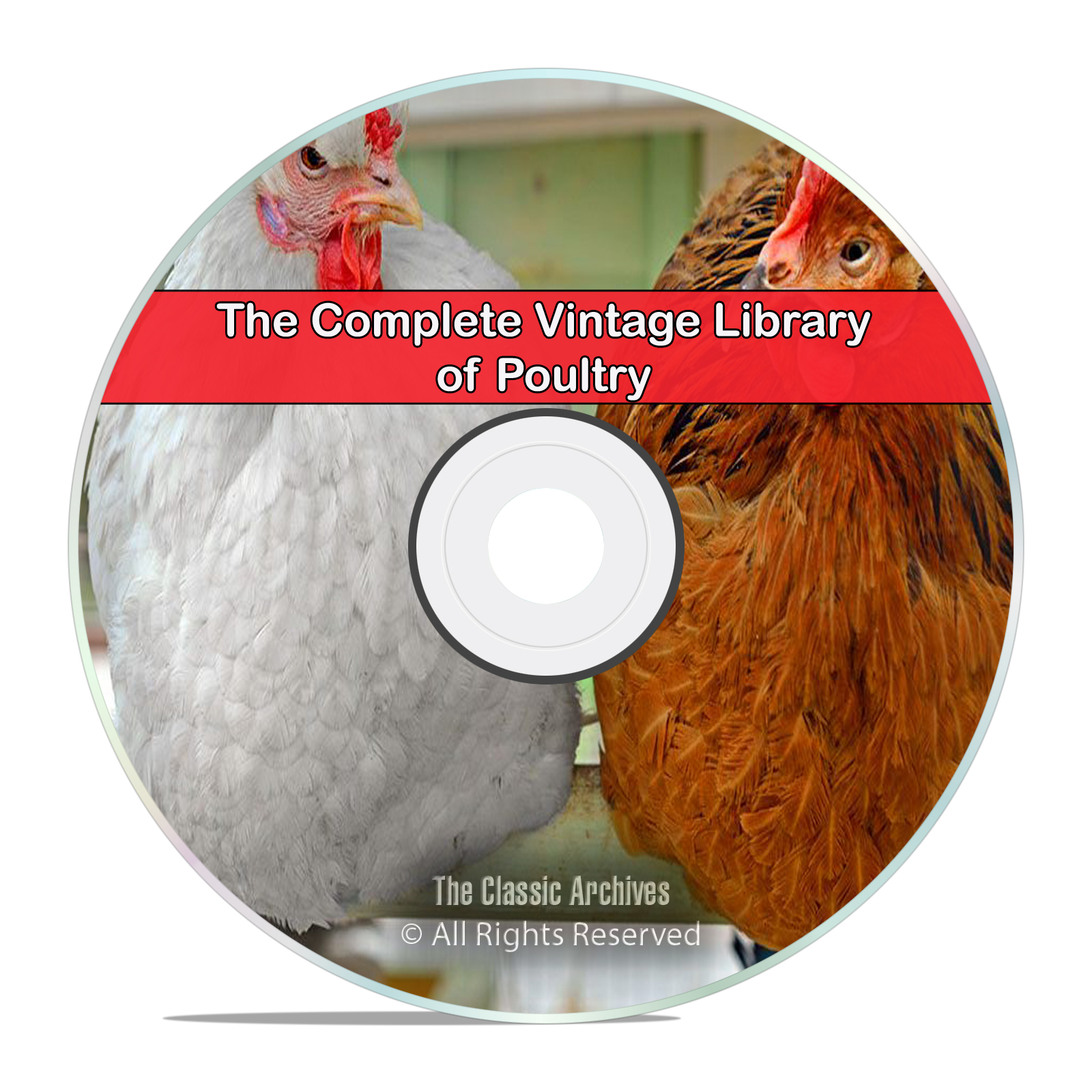 200 Books Library of Poultry, Chickens, Farming, Raise, Fowl, Squab, DVD