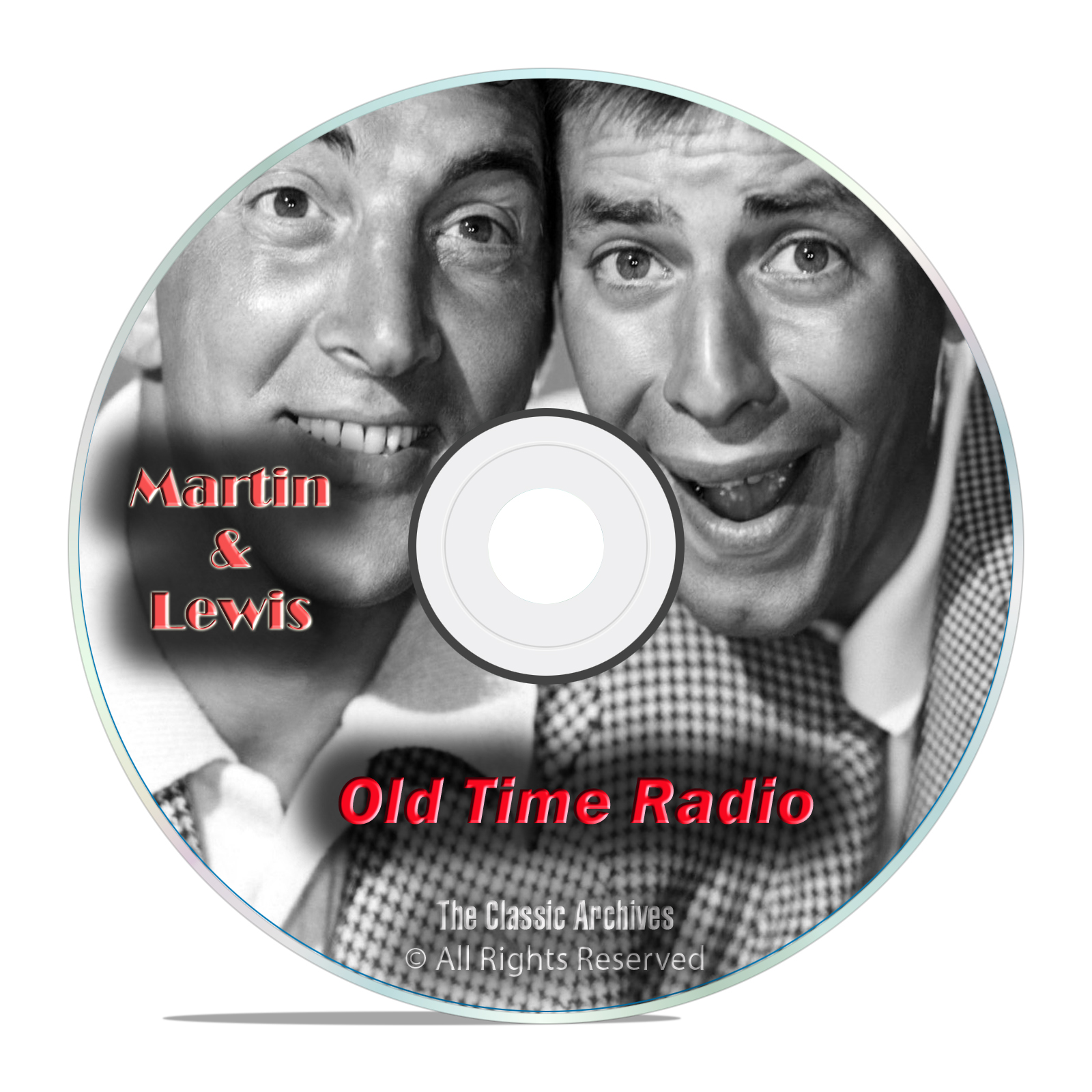 Dean Martin and Jerry Lewis, 587 Old Time Radio Comedy, Music Shows, OTR