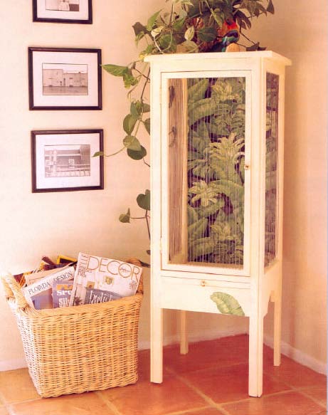 Decorative Bird Cage, Wood Furniture Plans, IMMEDIATE DOWNLOAD