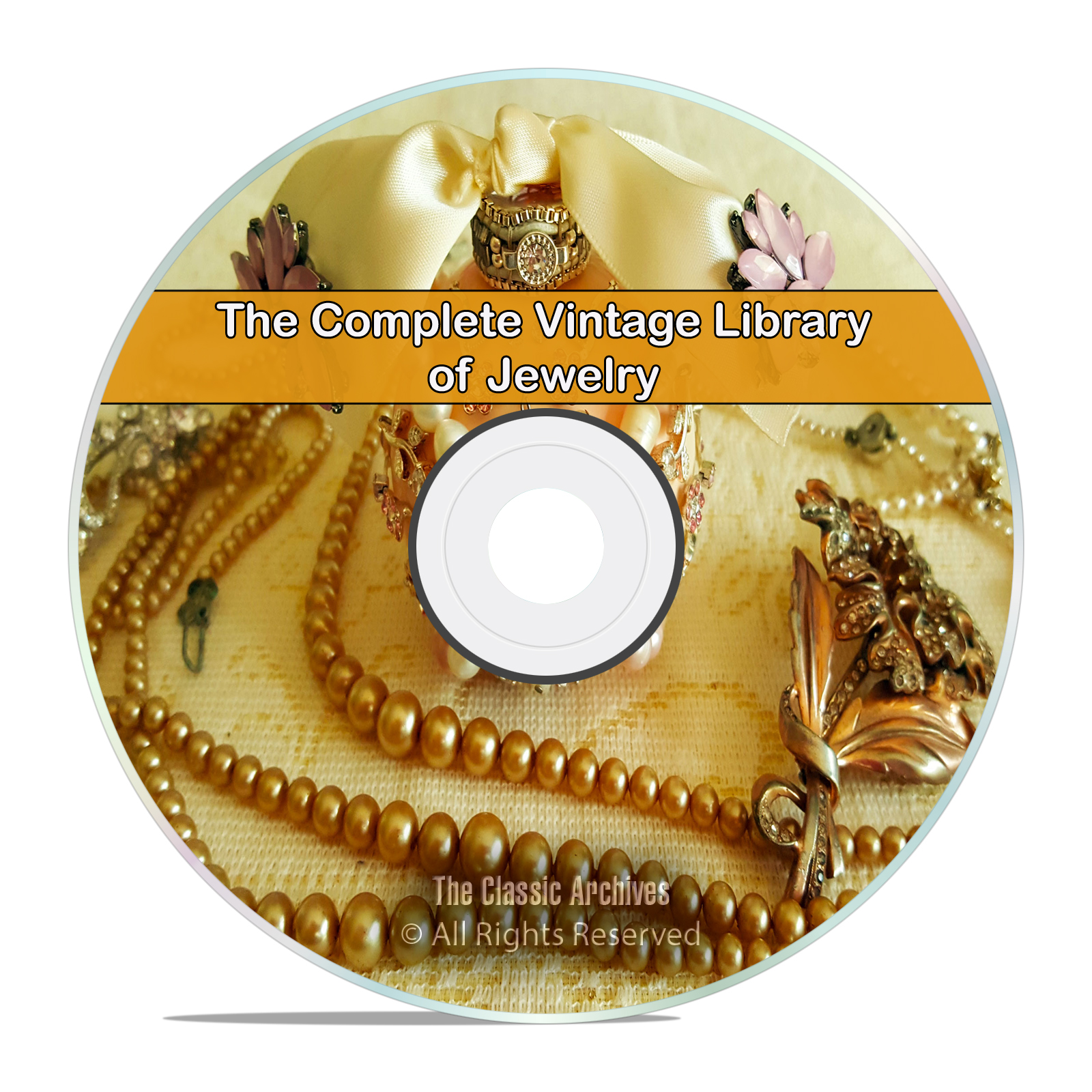 Library of Jewelry, 75 Books, Catalogs, How to Make Gold Silver Stones DVD