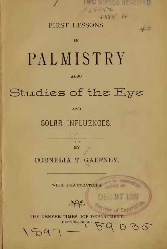 Palmistry Books