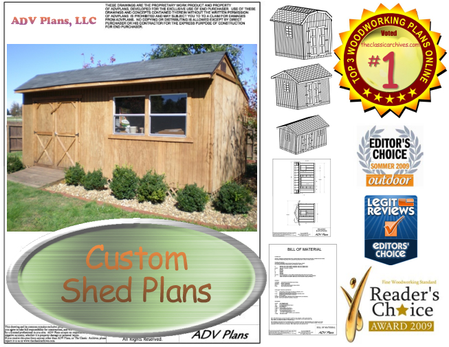 ALL OUR SHED PLANS, COMPLETE SET, DOWNLOAD